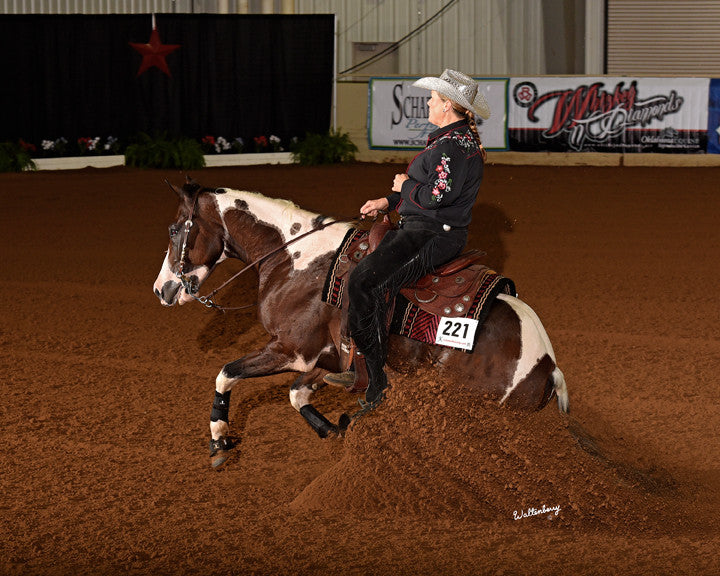 Reining Horse At Tulsa Reining Classic